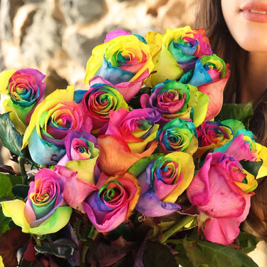 Rainbow Roses